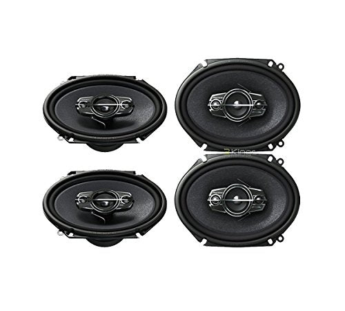 4) New Pioneer TS-A6885R 5x7/6x8 Car Audio Speakers 4 Way 350 Watts TSA6885R 4) New Pioneer TS-A6885R 5x7/6x8 Car Audio Speakers 4 Way 350 Watts TSA6885R